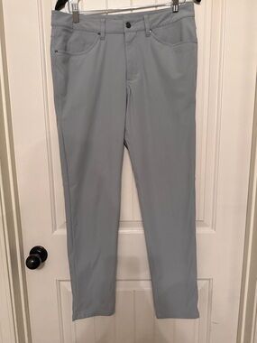 lululemon athletica Light Gray Stretch Chinos
